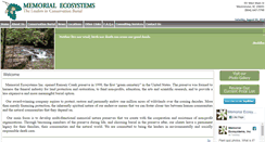 Desktop Screenshot of memorialecosystems.com